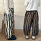 Iseo Brown Stripe Trouser Pants